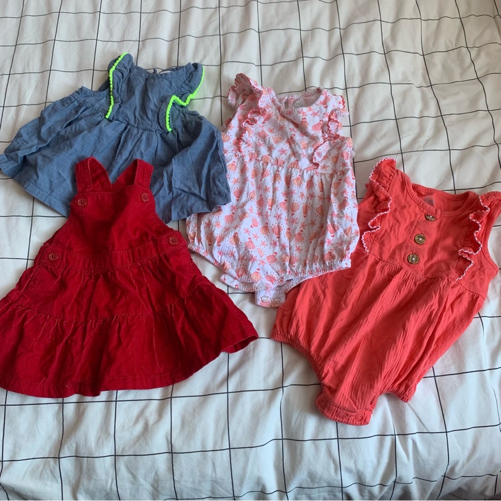 Baby Dress bundle 6/9 month